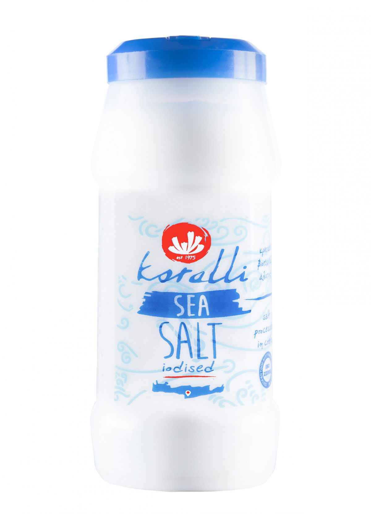 Classic plastic bottle KORALLI table salt 250g