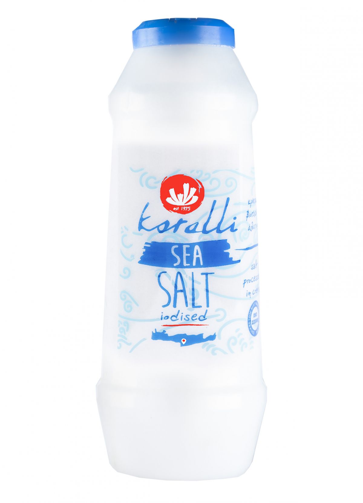 Classic plastic bottle KORALLI table salt 750g